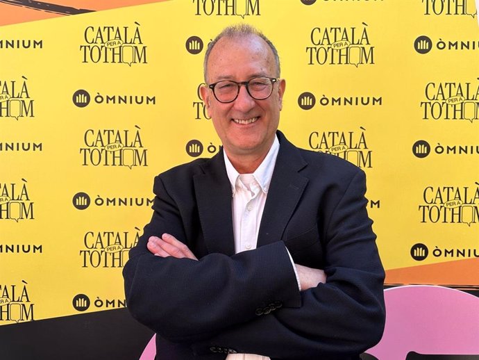 El president d'Òmnium Cultural, Xavier Antich