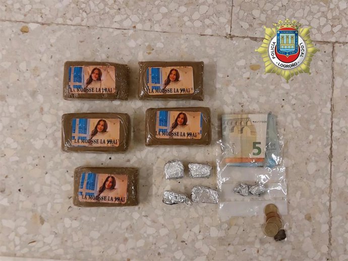 La Policía Local de Logroño detiene a una persona por tráfico de drogas en la zona oeste