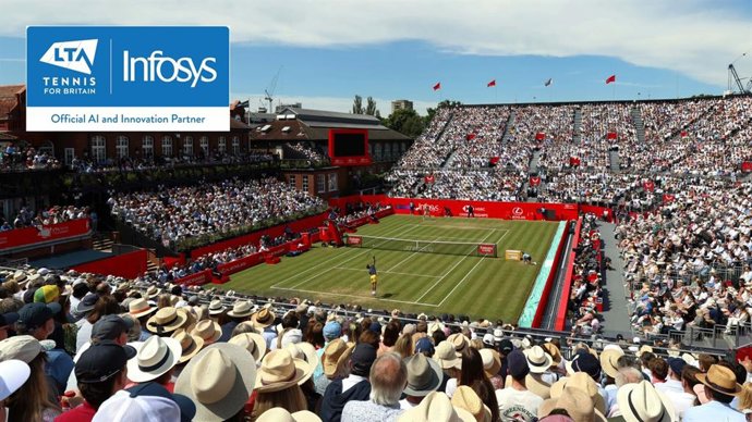 Infosys and LTA Sign Strategic Technology Partnership for the Historic Tournament at Queens Club, London