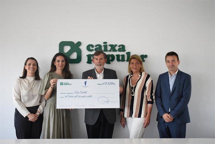 Entrega del cheque