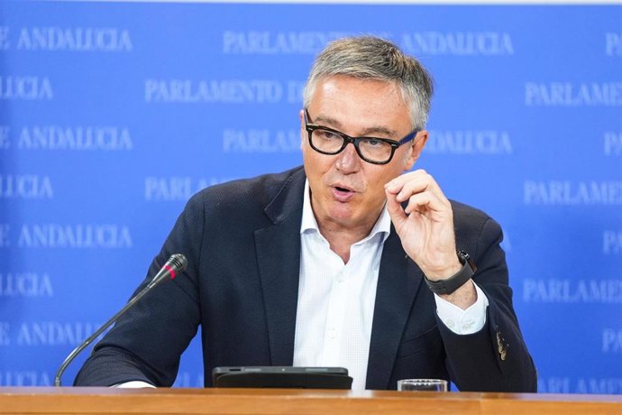 El portavoz del Grupo Parlamentario Vox, Manuel Gavira (Fotografía de archivo)