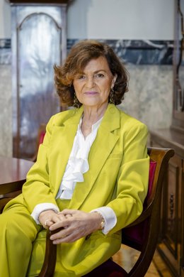 Archivo - La presidenta del Consejo de Estado, Carmen Calvo