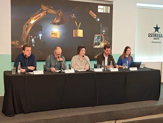 Rueda de prensa de presentación del Sónar 2025.
