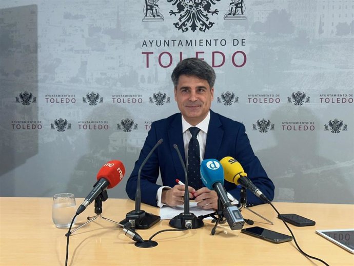 El portavoz del Ayuntamiento de Toledo, Juan José Alcalde.