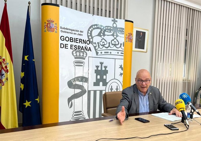El subdelegado del Gobierno de España en Jaén, Manuel Fernández.