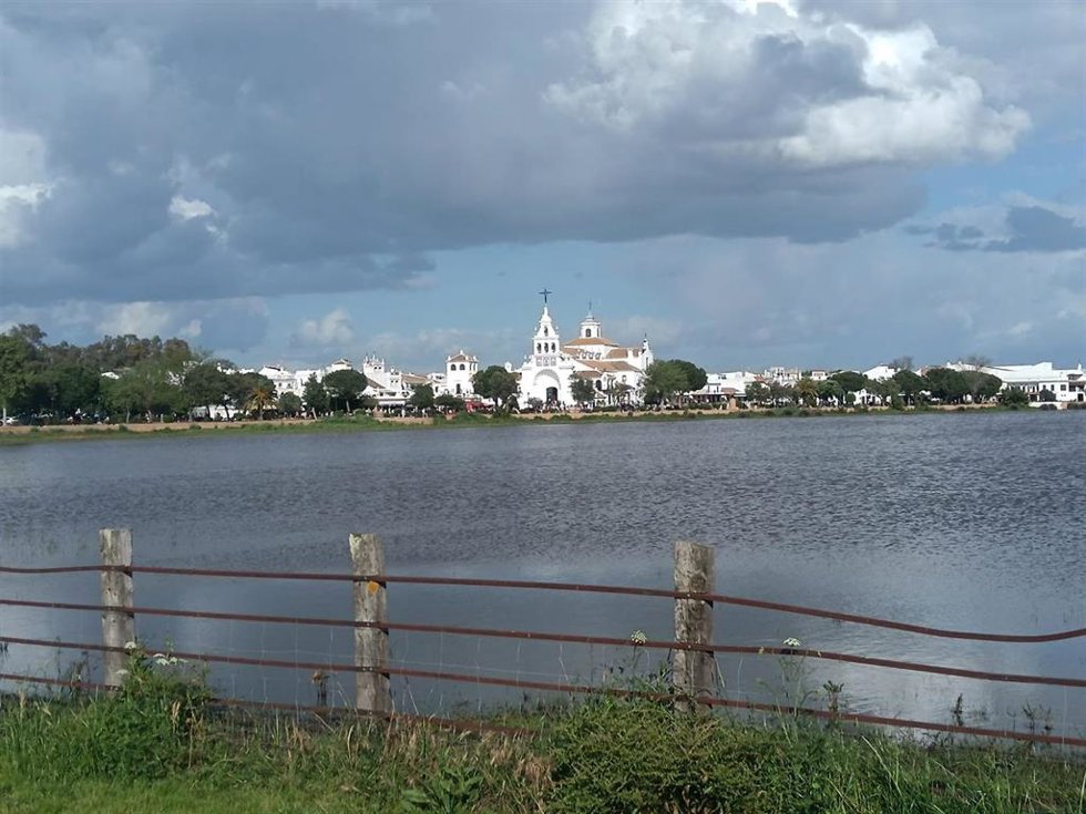 Aldea de El Rocío, en Almonte (Huelva).