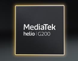 Novo processador Helio G200 da MediaTek.