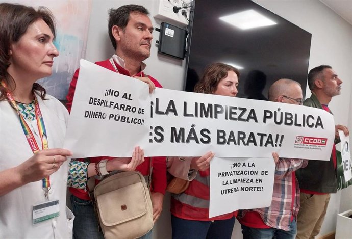 Encierro en le Hospital de Valme.