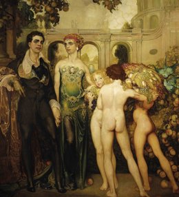 Obra 'Epitalamio' de 1909.