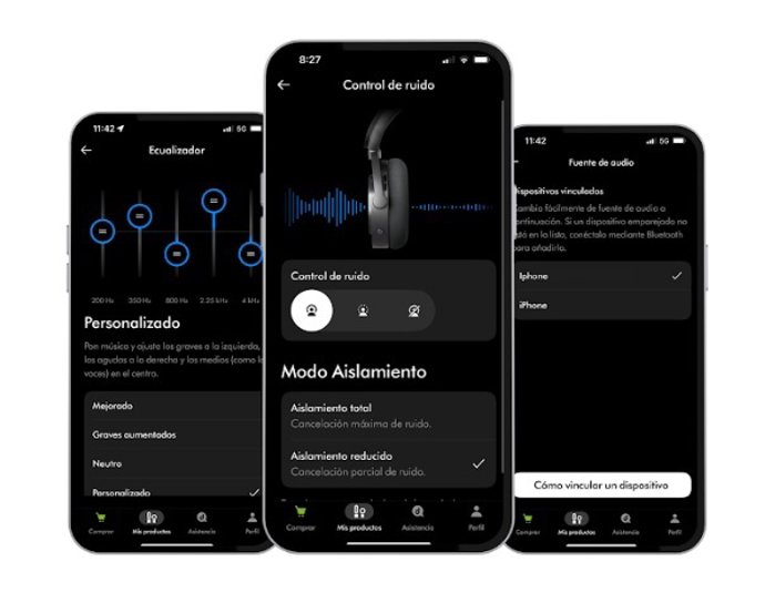 Novedades en el software de los auriculares Dyson OnTrac