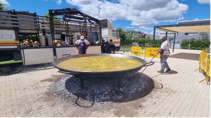 Paella de récord en la residencia Bouco Las Rozas (Madrid)