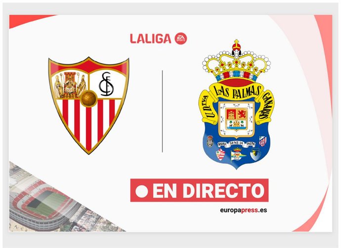 Onces Iniciales probables: Sevilla - Las Palmas: resumen y estadísticas del partido de la jornada 36 de LaLiga EA Sports