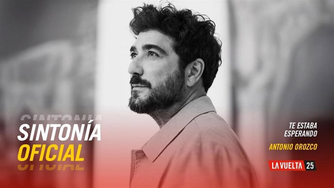 La canción 'Te estaba esperando' de Antonio Orozco, sintonía oficial de La Vuelta 25
