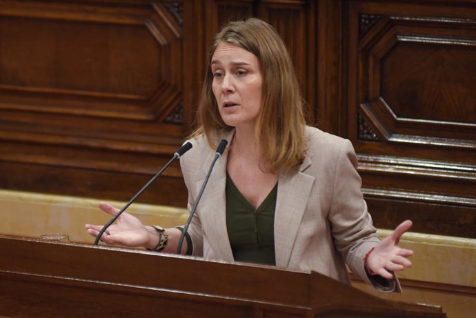 La líder dels Comuns al Parlament, Jéssica Albiach