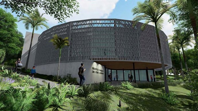 Imagen de la nueva biblioteca de San Pedro Alcántara