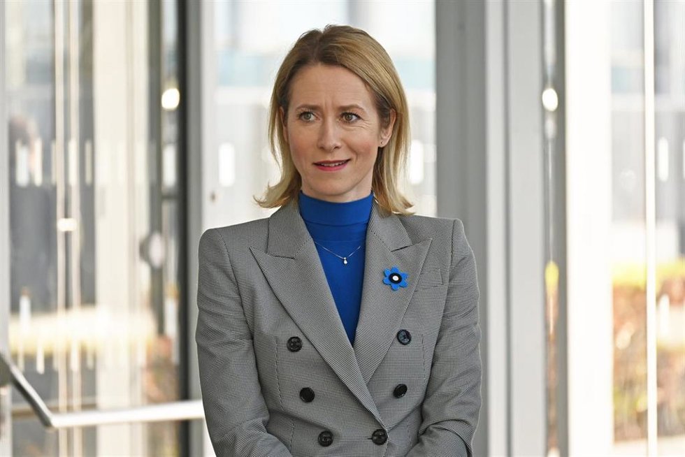 Archivo - Kaja Kallas, Alta Representante de Política Exterior de la UE