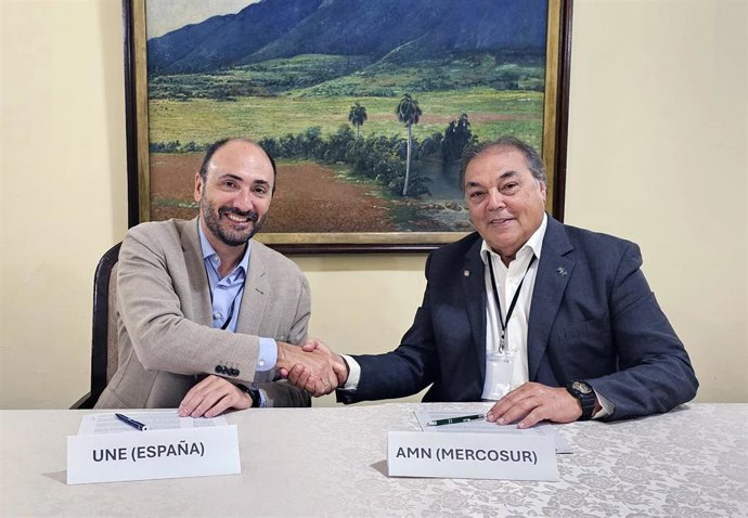 La UNE renueva su acuerdo con la AMN para impulsar el comercio entre la UE y Mercosur