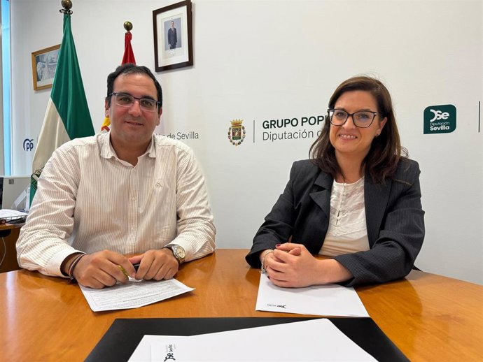 Martín Torres y Gloria Guillén.