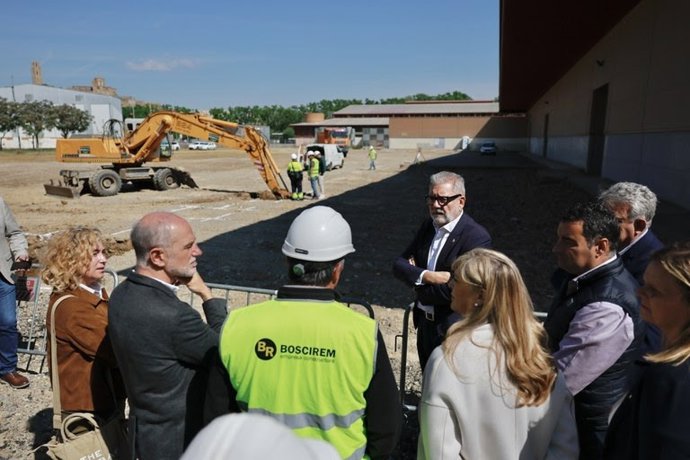 Fira de Lleida inicia las obras de su primer pabellón desmontable