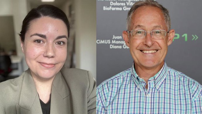 Archivo - Dos de los investigadores del estudio, Cristina Rodríguez y Ángel Carracedo