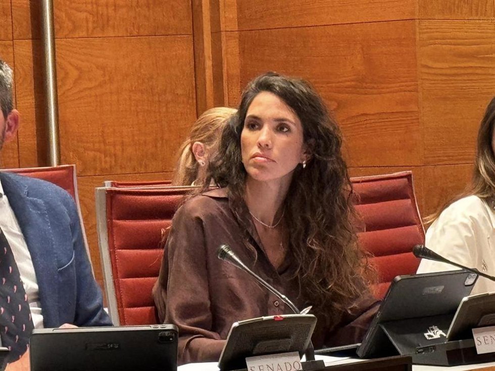 Archivo - La senadora del PP por Córdoba Lorena Guerra.