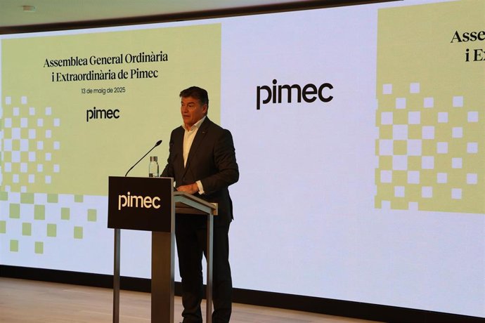 El presidente de Pimec, Antoni Cañete