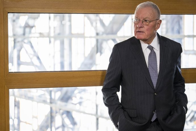 Archivo - February 18, 2025, Brussels, Bxl, Belgium: U.S. Special Envoy for Ukraine and Russia, General Keith Kellogg  prior to the meeting at the European Council headquarters in Brussels, Belgium, Tuesday, 18.02.2025. The discussions center on finding d