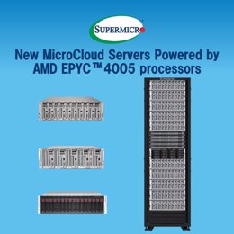 New MicroCloud Servers Powered by AMD EPYC 4005 Processors