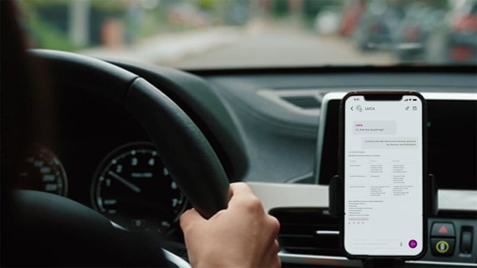 LAICA: Supporting Field Teams Where They Are Anytime & Anywhere. --- Imagine a pharma field rep about to call on a provider that can have 15+ years more experience in a therapeutic area than the rep. In that moment, before moving from the parking lot to 