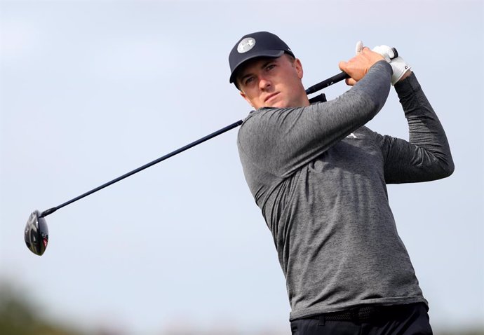 Archivo - 19 July 2019, Northern Ireland, Portrush: USA's Jordan Spieth tees off the 4th  during day two of The Open Championship 2019 at Royal Portrush Golf Club. Photo: David Davies/PA Wire/dpa
