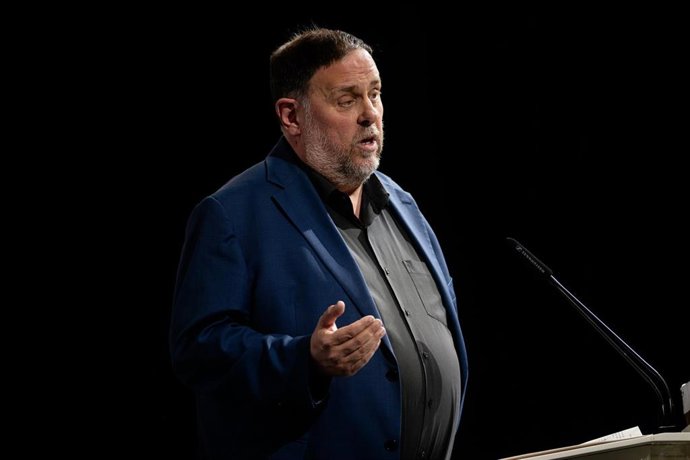 Archivo - El presidente de ERC, Oriol Junqueras