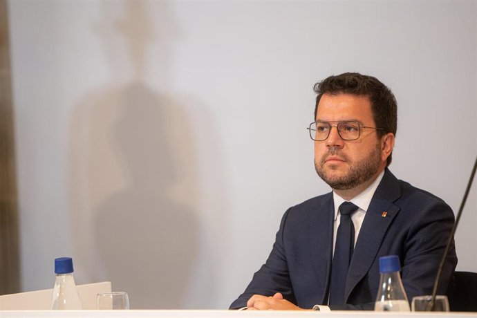 Archivo - El expresident de la Generalitat, Pere Aragonès