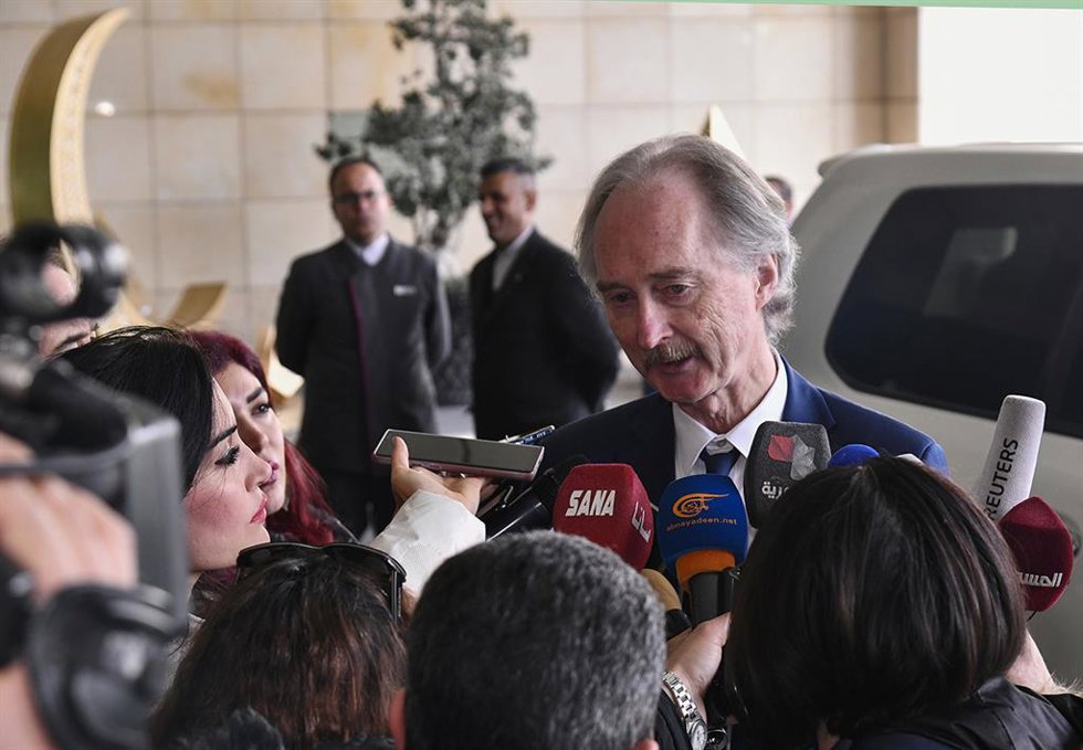 Archivo - El enviado especial de la ONU en Siria, Geir Pedersen