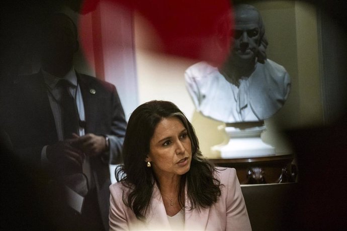 Archivo - La directora de Inteligencia Nacional de Estados Unidos, Tulsi Gabbard