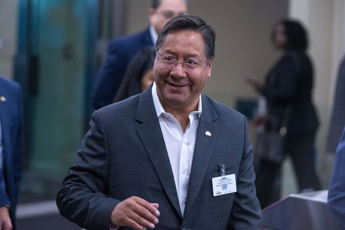 Archivo - El presidente de Bolivia, Luis Arce