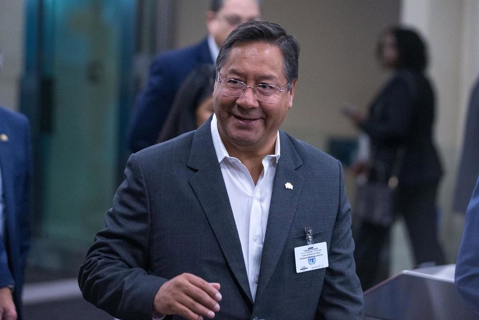 Archivo - El presidente de Bolivia, Luis Arce