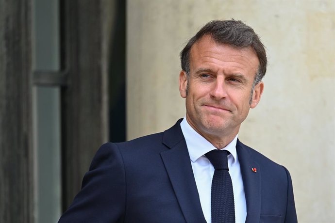 El presidente de Francia, Emmanuel Macron (archivo)