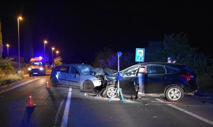 Imagen del accidente.