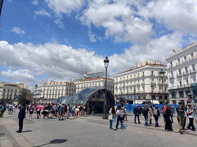 Estación de Cercanías en la Puerta del Sol