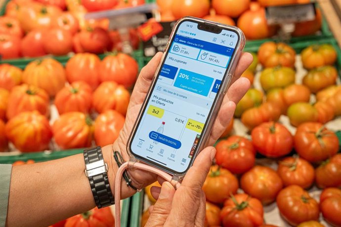 Archivo - Aplicación de Caprabo.