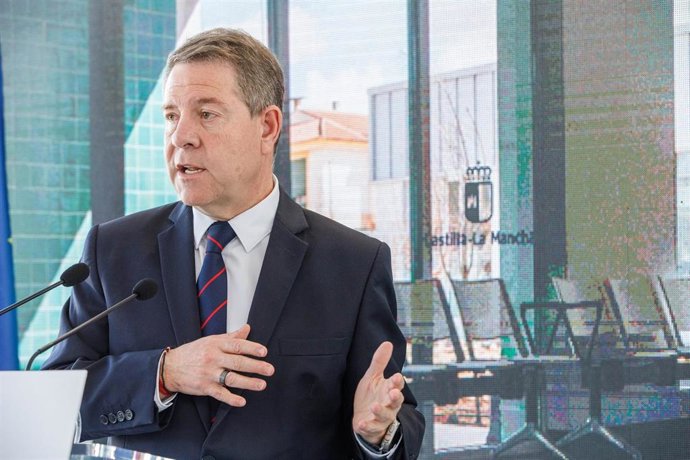 Archivo - El presidente regional, Emiliano García-Page, en una foto de archivo.