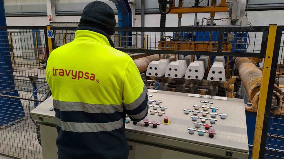 Fábrica de Travypsa en Luceni