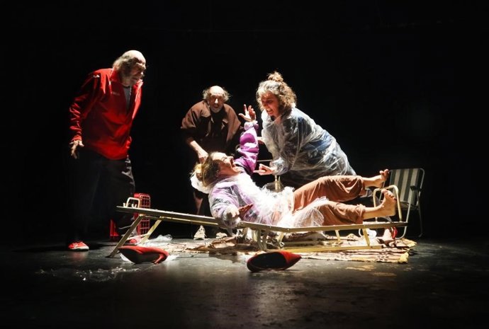 Fotografía de la obra de teatro de la compañía La Zaranda