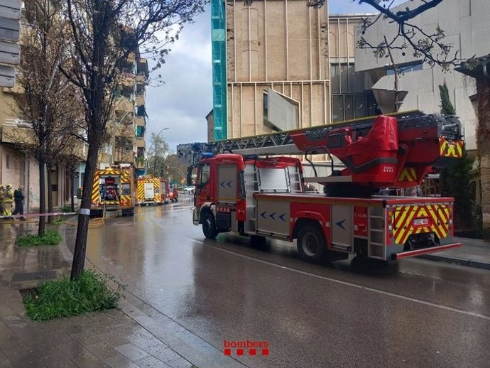 Archivo - Imatge de recurs d'un camió dels Bombers