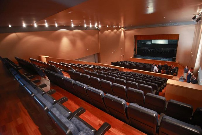 Archivo - Teatro del municipio Lora de Estepa, Sevilla (Andalucía, España). .A 05 de noviembre de 2024.