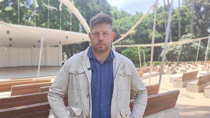 El concejal de Podemos, Nicolás Sguiglia, es portavoz del grupo Con Málaga en el Ayuntamiento de la capital malagueña.