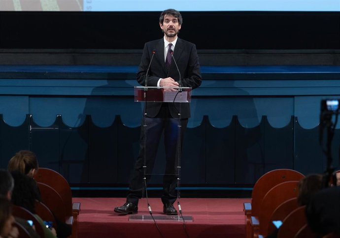 Archivo - El ministro de Cultura, Ernest Urtasun.