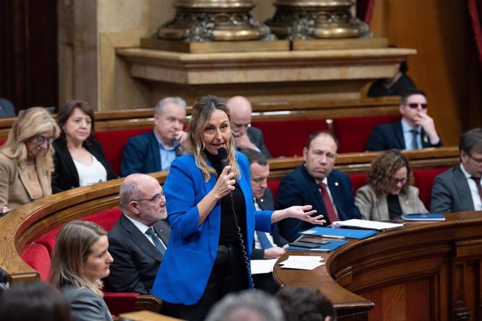 Archivo - La consellera d'Igualtat i Feminisme de la Generalitat, Eva Menor
