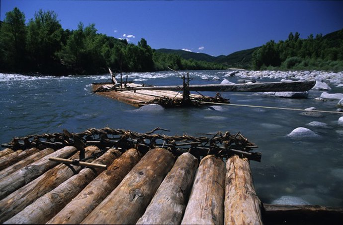 Nabatas en la comarca altoaragonesa de Sobrarbe.