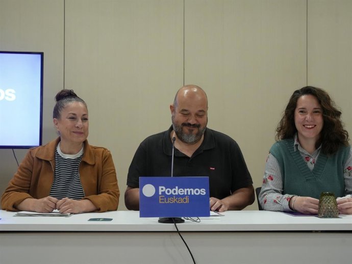 El coordinadoe general de Podemos Euskadi, Richar Vaquero
